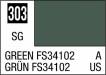 Aqueous Color 10ml H303 Semi Gloss Green FS34102 Charcoal Liz