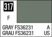 Aqueous Color 10ml H317 Flat Gray FS36231 US Navy Aircraft