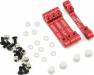 RMX 2.0/2.5 Aluminum Suspension Mount Set (Red)