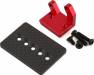 RMX 2.0 Aluminumesc Rear Moun Set (Red)