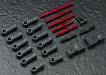 RMX 2.0/2.5 Aluminum Turnbuckle Shaft Set (Red)