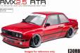 RMX 2.5 RTR E30RB Shiny Red (Brushed)