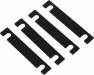 0.5mm Aluminum Suspension Mount Spacers (Black) (4)