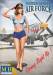 1/24 Patty USAF Pin-Up Girl Standing Saluting