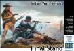 1/35 Final Stand US Cavalry Soldier, Frontiersman & Down Horse