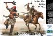 1/35 Tomahawk Charge Indians w/Weapons (2) & Horse (1)