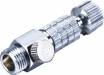 Airbrush Quick Coupler w/Adjust Valve 1/8