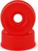 Mini-Z 2WD Solid Front Rim (2) (Red) (2mm Offset)