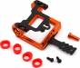 MR015/02/03 LCG 98-102mm Aluminum Square Motor Mount (Orange)