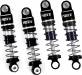 LosiT Micro-B Pre-Assembled Aluminum Oil-Filled Shocks (Black) (4