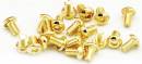 Button Head Gold Screws M3x5mm (20)