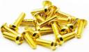 Button Head Gold Screws M3x10mm (20)
