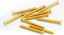 Button Head Gold Screws M3x30mm (10)