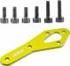 Tail Motor Reinforcement Plate Set - Yellow M2 EVO