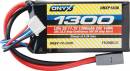 LiPo 3S 11.1V 1300mAh 25C Star Plug