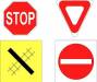 N Road Signs - (4)