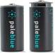 Pale Blue Lithium Ion Rechargable w/Charge Cable C (2)