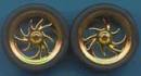 1/24-1/25 Diablos Gold Rims w/Tires (4)