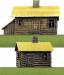 1/144 Russian Farm House (2) (Assembled)