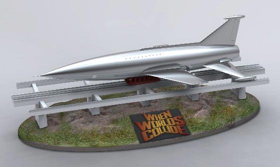 Pegasus Hobbies 1/350 When Worlds Collide Space Ark Kit Pgh9011 for sale online 