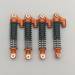 Aluminum 51mm Long Travel Shocks Orange Traxxas