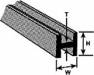 H-2 H-Column ABS Gray 1/16