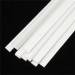 MS-412 Rectangle Strip Styrene White .040 x .125 x 10