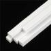 MS-160 Square Rod Styrene White .160 x 10