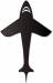 Shark Kite Black 6'