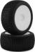 Spitfire 1/8 Truggy Pre-Mount Tires (White) (2)