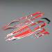 Decal Set White/Red Impulse 32