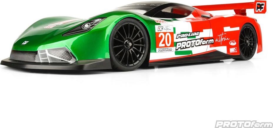 PRM157325 - Vittoria GT/USGT Clear Body for 190mm TC By PROTOFORM