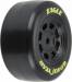 Goodyear Eagle Tire F/R MTD Black Racing Wheel for Losi NASCAR