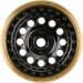 1/24 Rock Shooter Brass F/R 1.0 7mm Wheel (2) Black