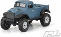 1946 Dodge Power Wagon Clear Body SCX24 JLU