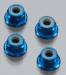 Serrated Wheel Locknuts 4mm 2WD/4WD Slash