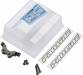 Clear Front Wing/Black Anodized Alum Mount B5M