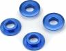 1/5 Billet Adapter Washer Aluminum F/R (4) Blue