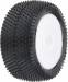 Prism Carpet Tires Mtd White Mini-B Rear