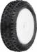 Wedge Carpet Tires Mtd White Mini-B Front