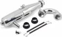 2090 Tuned Exhaust Pipe w/75mm Manifold (Welded Nipple)