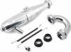 2100 Tuned Exhaust Pipe w/85mm Manifold (Welded Nipple) (EFRA2155