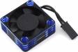 30x30x10mm Aluminum High Speed HV Cooling Fan (Blue/Black)