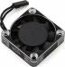 40x40x10mm Aluminum High Speed HV Cooling Fan (Silver/Black)