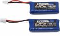 2x1S Sport Race 15C Stick LiFe Battery (3.3V/500mAh) (Kyosho Mini