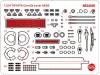 Detail-Up Parts For 1/24 NuNu TOYOTA COROLLA AE92 '91 JTC A