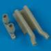 1/32 Ju87D5N Type A Night Exhaust for HSG (D)