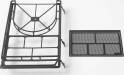 Roof Rack w/Tire Mount for Land Rover D90