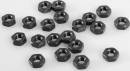 Regular M3 Black Nuts (20)