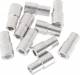 12mm Steps Spacers Silver (10)